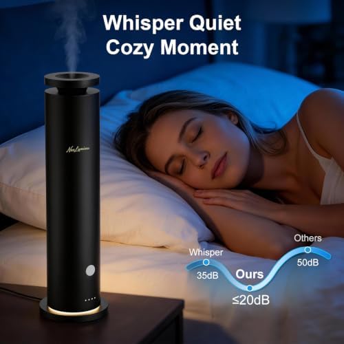 Waterless Essential Oil Diffuser Pro, Cold Air Diffusers for Home Large Room Hotel SPA, 4.06Oz Scent Diffuser Aromatherapy Air Machine with 1500 Sq Ft Cover, Remote - Black - Fragrance Not Included - Image 6