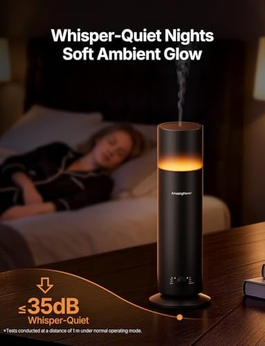 Waterless Essential Oil Diffuser with 5 x 20mL Hotel Scent Fragrance Oils - Image 4