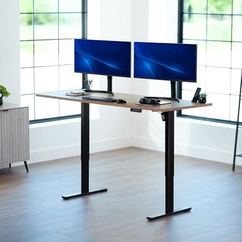 VIVO Reclaimed Wood 71 x 30 in Standing Desk, DESK-KIT-1B7P - Image 2