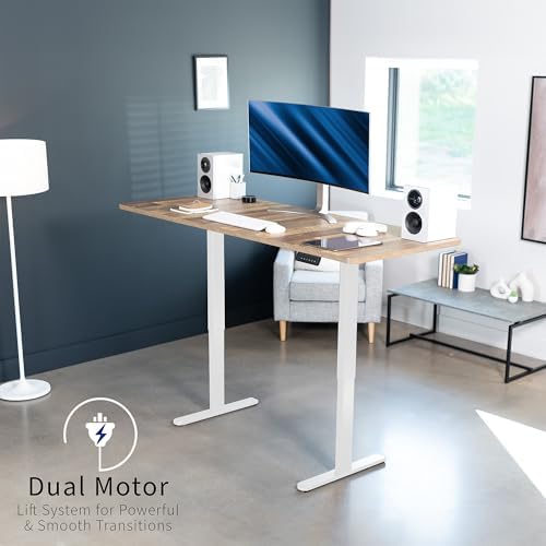 VIVO Reclaimed Wood 71 x 30 in Standing Desk, DESK-KIT-E2W7P - Image 4