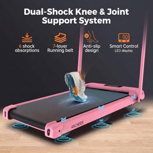 ANCHEER Walking Pad with Incline-Under Desk Treadmill for Home/Office - Image 6