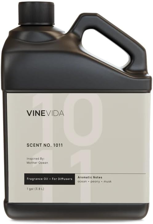 VINEVIDA (128oz) Hotel Fragrance Collection Diffuser Oil - Hotel Scents Diffusers for Home - Cold Air Diffuser Oil - Hotel Scent Essential Oil - Scent No.1011 Inspired by Mother Ocean by VINEVIDA