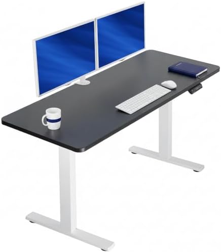 VIVO Black 60 x 24 in Standing Desk, DESK-KIT-1W6B by VIVO