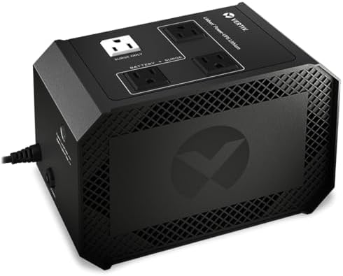 Vertiv Liebert PowerUPS 100 PUL-400LVT Lithium-Ion UPS Battery Backup 400VA by Vertiv