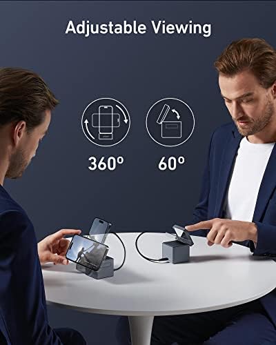 Anker 3-in-1 Cube MagSafe Compatible 15W Foldable Charging Station - Image 6