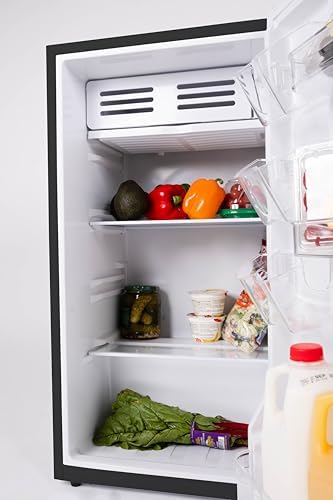 Frigidaire Refrigerator-Retro Mini Fridge Energy Saving-Adjustable Thermostat Control- Ideal for Dorm, Office, RV, Garage, Apartment 3.1 Cu Ft, ONYX - Image 4