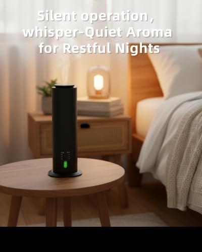 Waterless Oil Diffuser kit, Aluminum Alloy，2 x 100ml Hotel Essential Oils - Image 3