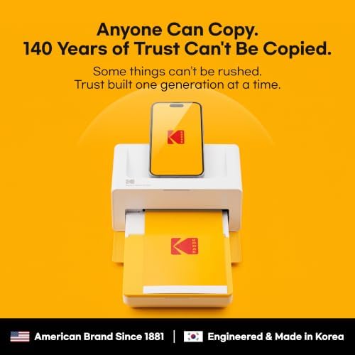 KODAK Dock Plus 4x6 Photo Printer, Smartphone Docking, 4PASS, 50 Sheets - Image 5