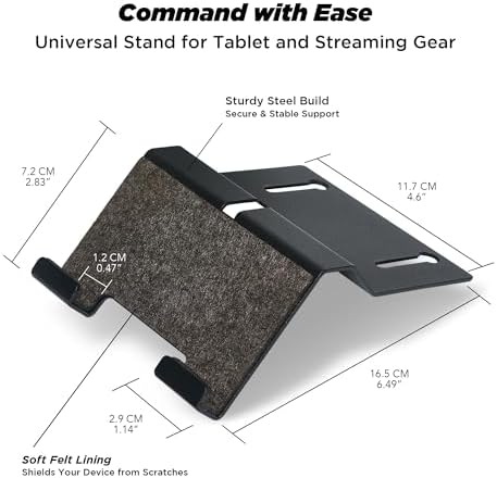 ULTRARM Moodular Tablet Stand Add-On for Slide Rails, Do Not Use Alone - Image 4