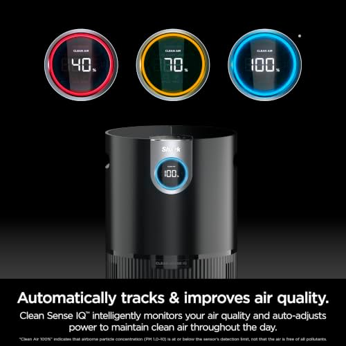 Shark Clean Sense Air Purifier Max, HP202, Black - Image 2