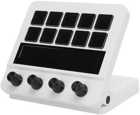 Stream Controller with 10 Customizable LCD Keys, Shortcut Keypad Deck for PC Streaming, Studio Control, and Workflow Optimization - Image 2