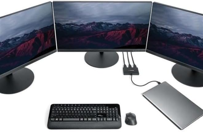 StarTech USB-C to 3x HDMI MST Hub, Triple 1080p 60Hz, Dual 4K 30Hz - Image 3