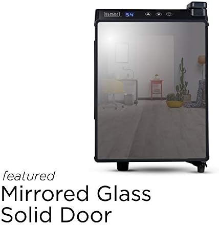 BLACK+DECKER 6-Bottle Thermoelectric Wine Chiller, BD60316, Mirrored Door - Image 2