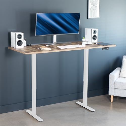 VIVO Reclaimed Wood 71 x 30 in Standing Desk, DESK-KIT-E2W7P - Image 2