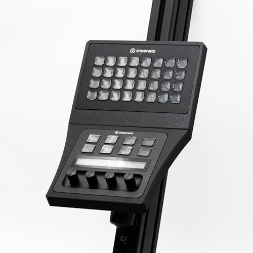 SimSport Gadget Combo Console Mount for Stream Deck XL + Plus Sim Rig Aluminum Profile - Image 3