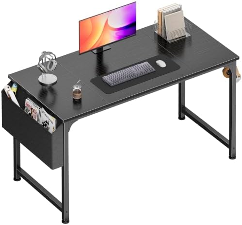 PRAISUN 47'' Computer Desk with Fabric Storage Bag by PRAISUN