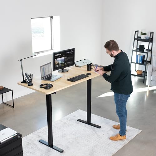 VIVO Light Wood 71 x 30 in Standing Desk, DESK-KIT-0B7C - Image 5
