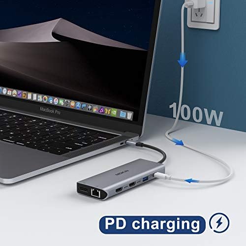 USB C Docking Station Dual Monitors 13 in 1 Triple Display USB C Hub for Windows with Dual HDMI 4K, DP, PD Charger, Gigabit Ethernet, 5 USB Ports, SD/TF Card Reader, Mic/Audio for Lenovo HP Dell XPS - Image 5