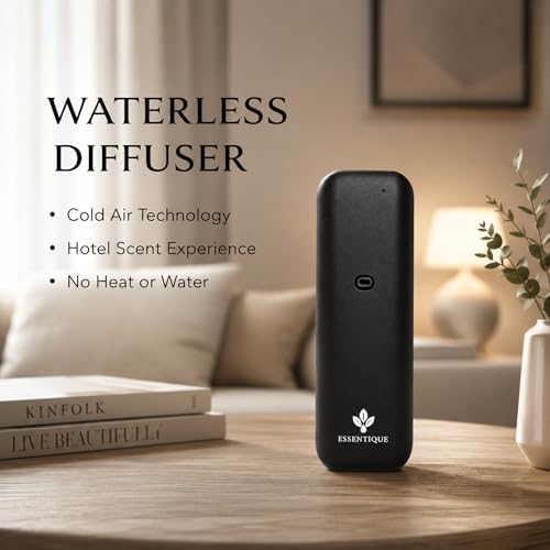 Plug-in Waterless Diffuser - Cold Air Scent Machine, Black - Image 2