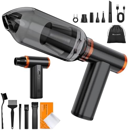 K&F CONCEPT Blower and Suction 2 in 1 Compressed Air Duster,300000RPM by KFCONCEPT