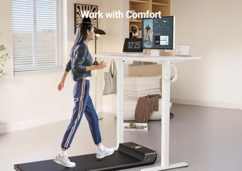 YDN 32 x 19 Inch White Electric Standing Desk - Image 5