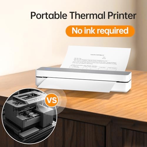 PRT Portable Printer Wireless for Travel, Bluetooth Thermal Printer - Image 4