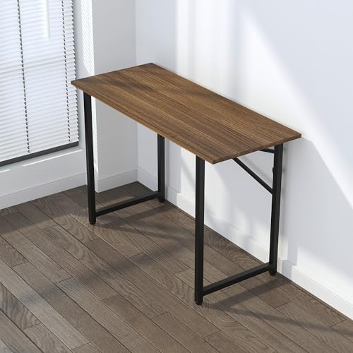 Lutown-Teen Folding Computer Desk 47 inch, Espresso - Image 7
