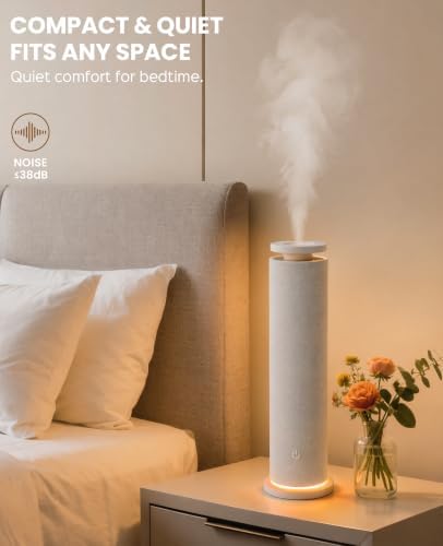 Waterless Essential Oil Diffuser Starter Kit Fabric-Wrapped Design - Image 5