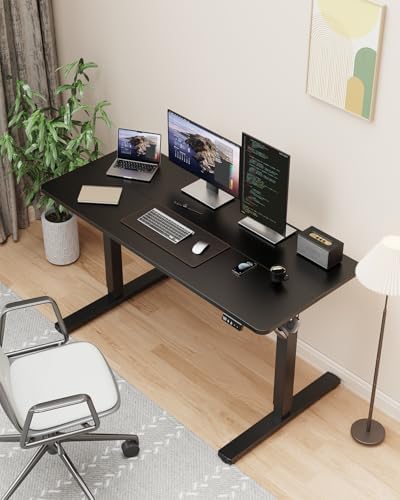 40" Small Electric Standing Desk Adjustable Height for Home Office - Image 2