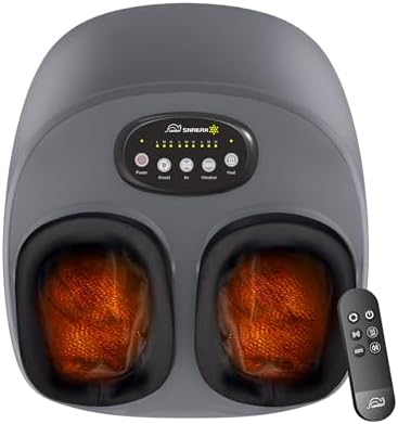 Snailax Shiatsu Foot Massager with Heat and Compression, FSA Eligible, 2026 by Snailax