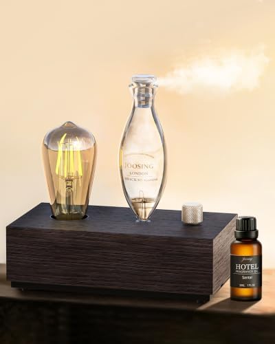 Waterless Diffuser, Rechargeable Battery 9H Runtime,3 Color Light with Bulb by UnlocktheFullPotentialofScentwithJoosing
