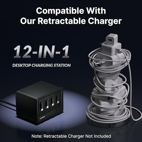 Gitryin 8-in-1 Power Strip, 3.28FT Heavy Duty Extension Cord - Image 3