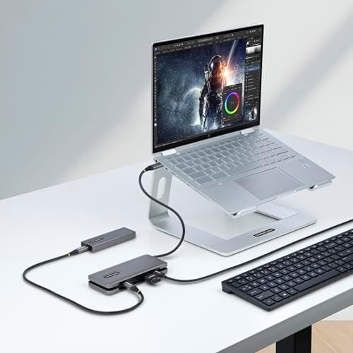 StarTech 4-Port USB-C Hub with 4X USB-C, 10Gbps, 100W PD (HB31CM4CPD3) - Image 7