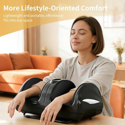 TISSCARE Foot Massager for Neuropathy: Shiatsu Feet Massager with Heat for Plantar Fasciitis, Pain Relief, Circulation, Deep Kneading Relaxation Massage for Women Men - Image 6