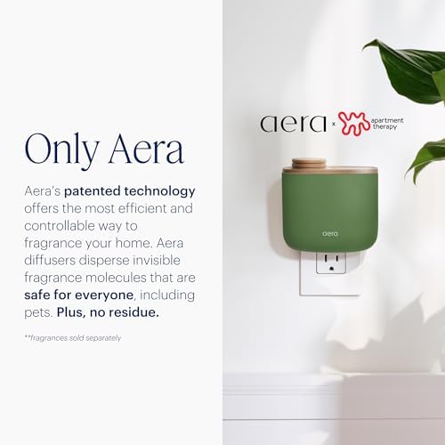 Aera Mini Smart Air Diffuser, Waterless Plug-in Aromatherapy, Forest Green - Image 2