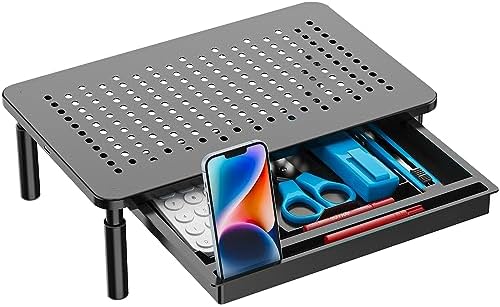WALI Computer Monitor Stand with Storage by WALI