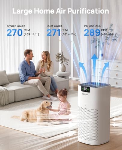 Air Purifiers for Home Large Room Up to 4200 Ft², 289 CADR, 20dB Sleep Mode - Image 2