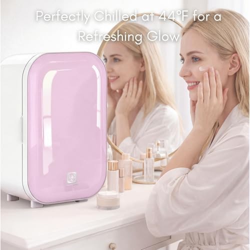 Kikihouse 22L Mini Skincare Fridge, Small Personal Makeup Refrigerator - Image 6