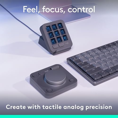 Logitech MX Creative Console 9 Customizable Keys - Graphite - Image 6