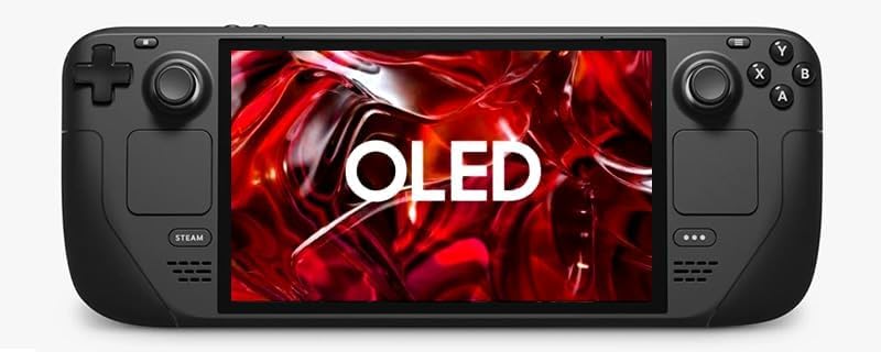 Valve Steam Deck 2TB Upgraded Handheld Gaming Console with Carring case, 1280 x 800 OLED Display Silicone Soft Cover Protector & Joystic Cap & Tempered Glass Film Bundle - Image 3