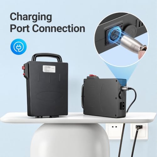 24V 12Ah Electric Wheelchairs Backup Battery, Only Compatible with K04 Series Electric Wheelchairs - Image 5