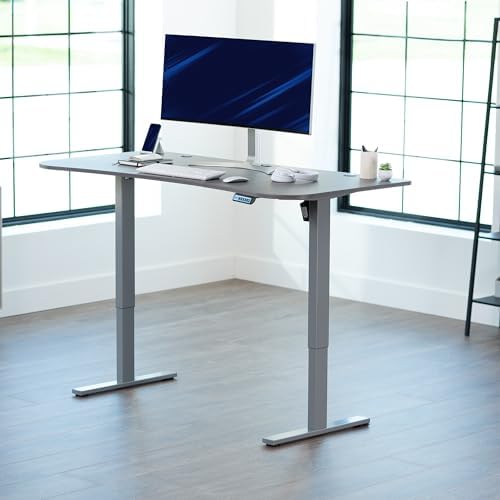 VIVO Dark Gray 63 x 32 in Standing Desk, DESK-KIT-1G1G - Image 2