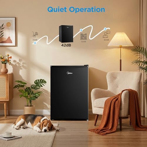 Midea 2.7 Cu.ft Mini Fridge, Energy Star Certified, Low Noise for Office - Image 7