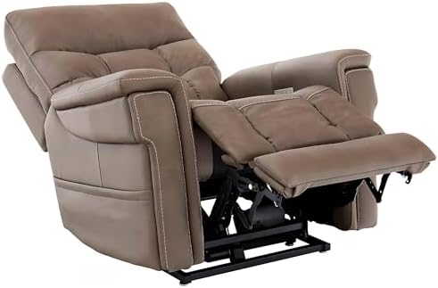 Pride Viva Lift Ultra Power Recliners - Lift Chair for Adults, 400 Lbs Weight Capacity, Lithium Battery Backup, 23" W x 22" D Comfort Seat, Large, Capriccio Cappuccino - PLR4955L - Image 4