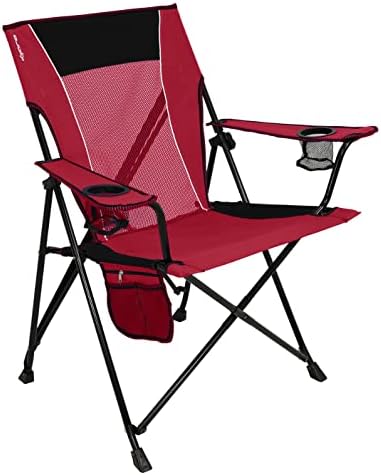 Kijaro Dual Lock Portable Camping Chairs - Versatile Folding Chair, Sports Chair, Outdoor Chair & Lawn Chair - Dual Lock Feature Red Rock Canyon by Kijaro