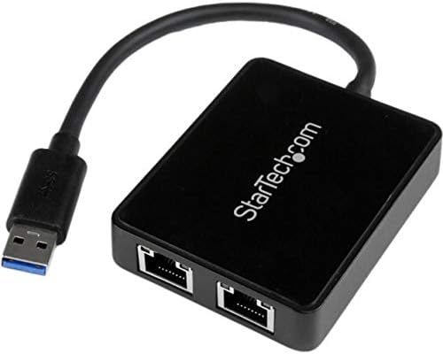 StarTech USB 3.0 Dual Gigabit Ethernet Adapter, w/USB Port (USB32000SPT) - Image 5