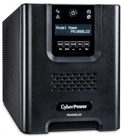 CyberPower PR1000LCD Smart App Sinewave UPS Battery Backup by Unknown