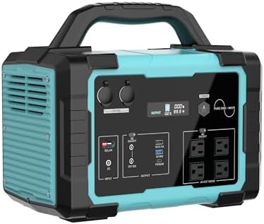 1000W Portable Power Station 1024Wh LiFePO4 for Outdoor & Home by Staryline