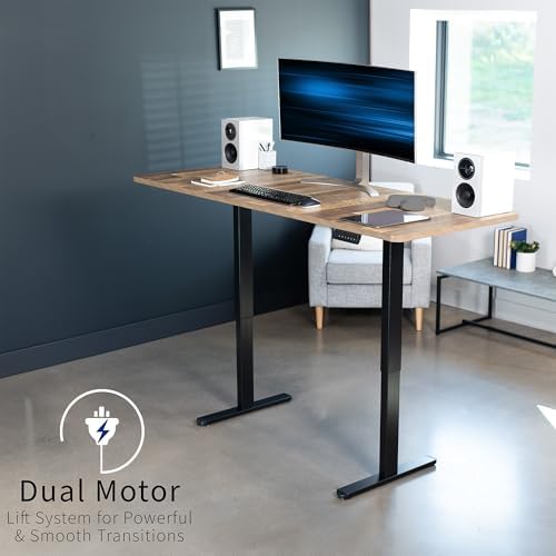VIVO Reclaimed Wood 71 x 30 in Standing Desk, DESK-KIT-E2B7P - Image 4