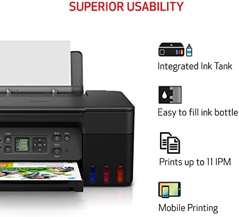 Canon MegaTank G3270 All-in-One Wireless Color Printer - Image 6